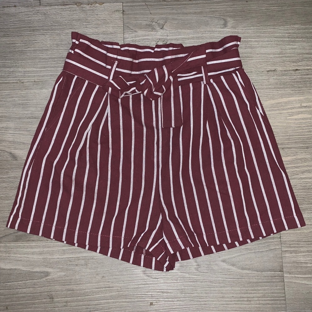 NWT Burgundy Shorts